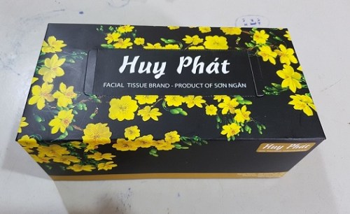 Hộp giấy lụa Huy Phát - Giấy Vệ Sinh - Phôi Giấy Vệ Sinh Khăn Ăn Các Loại - Công Ty CP Thương Mại Sơn Ngân